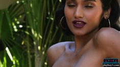 Indian MILF beauty Angel Constance shows off her fantastic curves