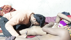 Indian Shemale Pooja Shimel is having a lot of fun with
