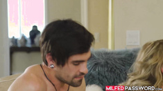 Mouth watering Lolly Dames receives nice pussy screwing from Lucky Fate
