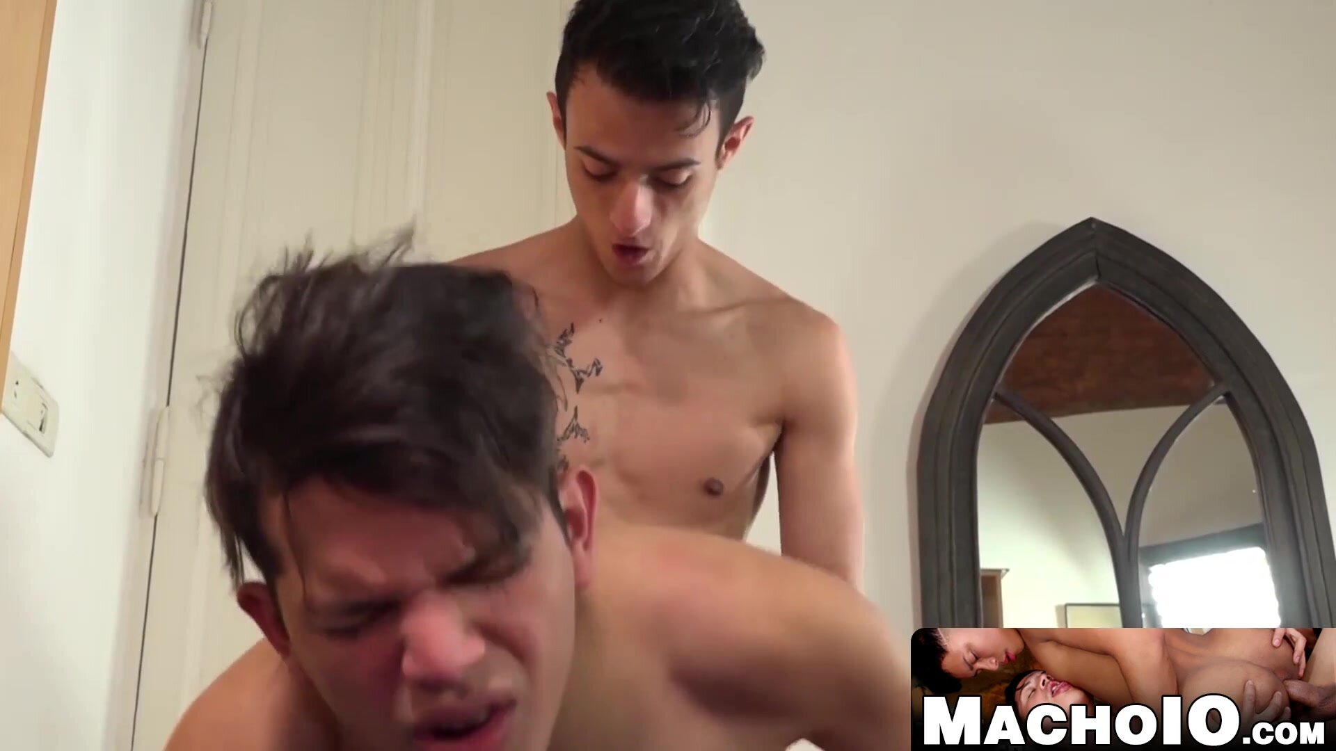 MachoIO.com - Hung Latino blown before raw ass pounding