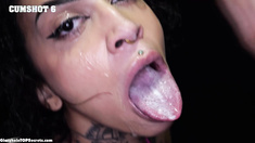 That's -Censored- cumshots swallowed combined!