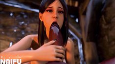 sensual girl summons a huge penis women with let her bang re