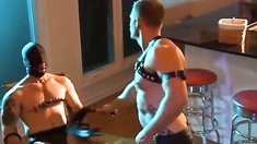 MuscleJockBound.com - Robert Black's sub body endures extreme dominance