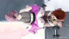 Futa Gym Trainer Anal Fucked my Wife sassycomics