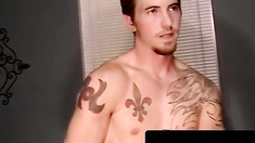 Fat hairy dude gets drained by a desperate mature gay