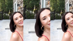 Cute Hairdresser Turns Filthy & Deep Throats Her Big Dildo For You - Eve Sweet