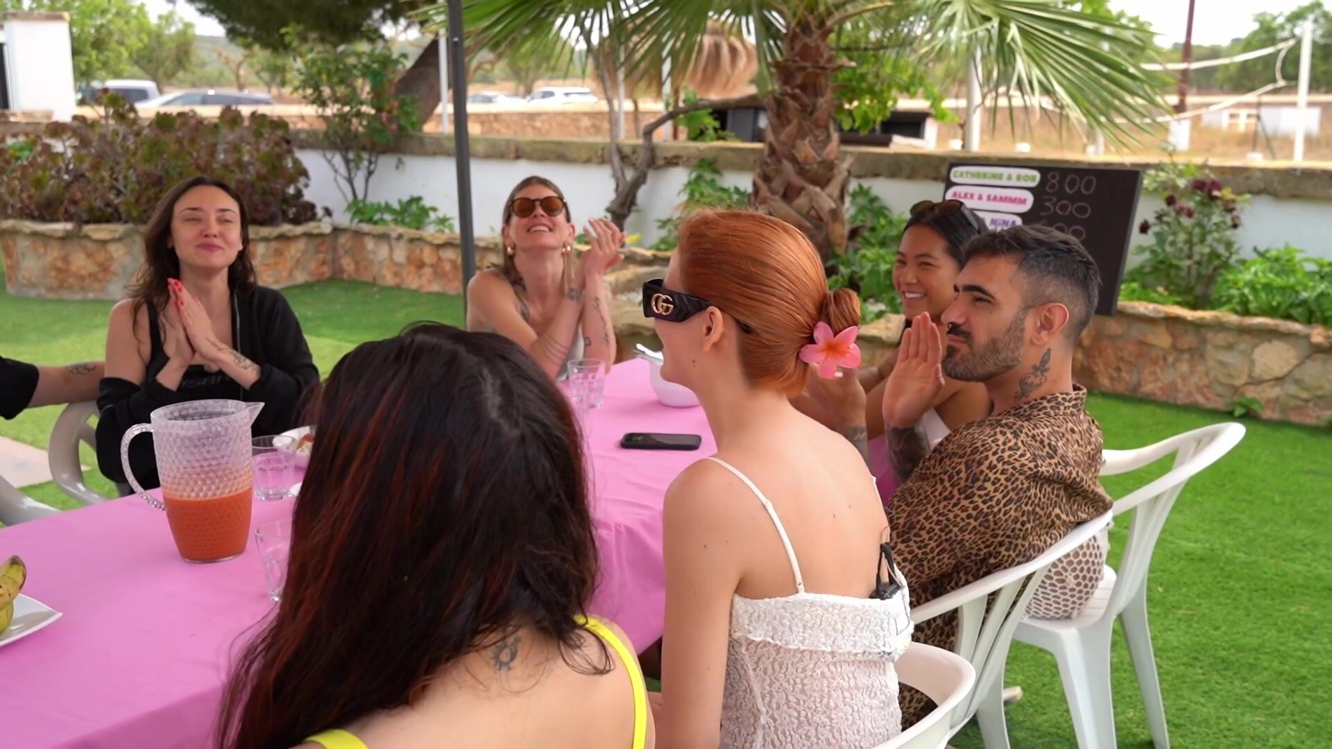 Behind the scenes of a wild porn group sex orgy: Real pornstars talk dirty, tease, and get down and dirty in public