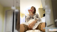 Sensual girl masturbation live! Good Time- Tight grip slow drag yes like that!