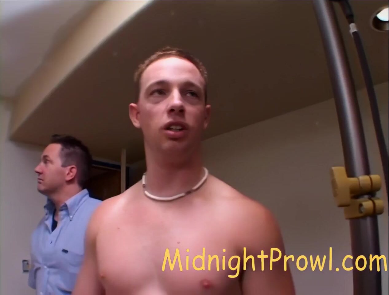 Big tittied brunette paints before sex in this weird group