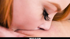 Saucy woolen rug devotion frenzy