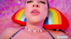 INSERTED Sadie Schafer's playful pussy party