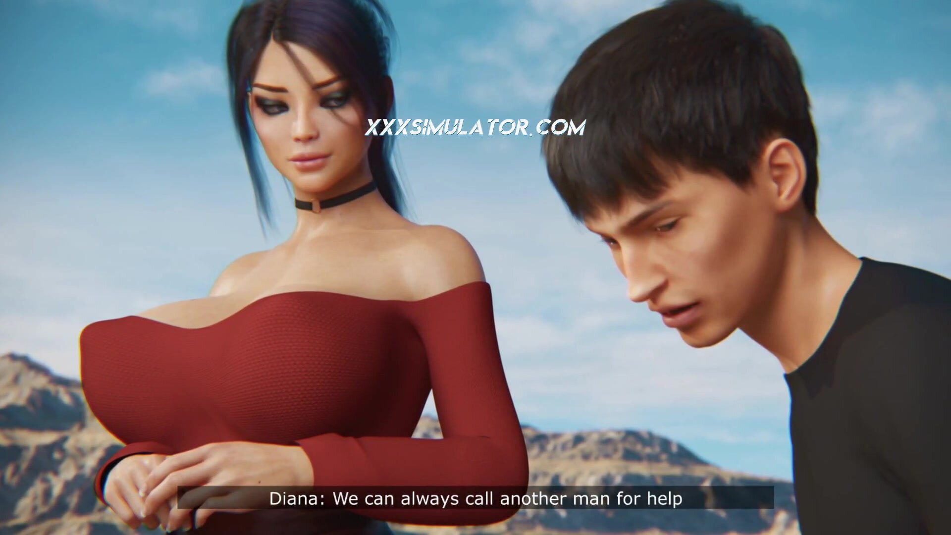 ▹ While BF Fixes the Engine, GF Gets Creampied in the Mid of Nowhere by BBC Mechanic