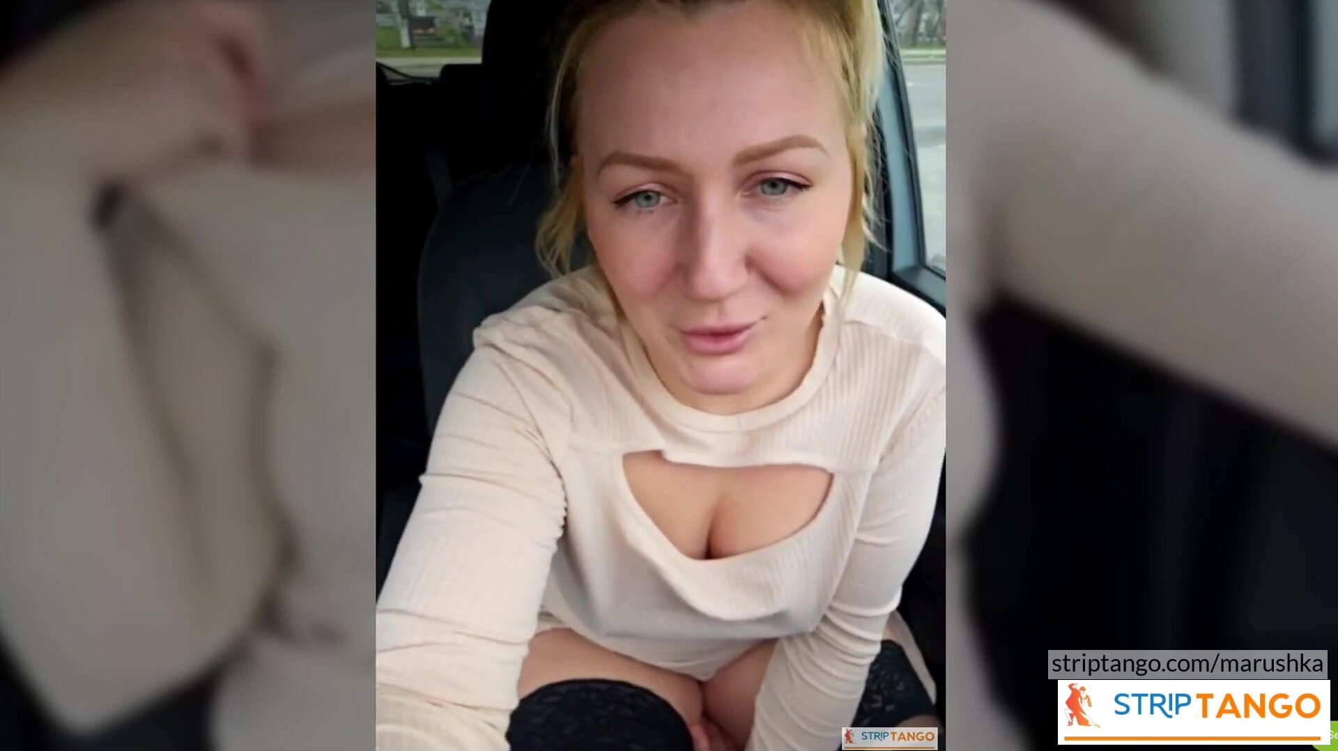 Striptango porn video – Oil and fingers she masturbates live! Satisfaction- Two hand twist she demonstrates!