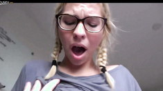 Morning sex with big ass stepsister who likes it harder