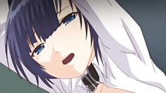 Bondage hentai schoolgirl gets spanked and poked from behind